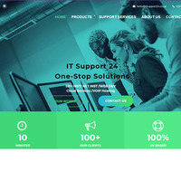service based website
