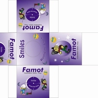 Packaging of Tissue Box for Promotion