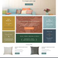 Magento2: www.thepillowcollection.com