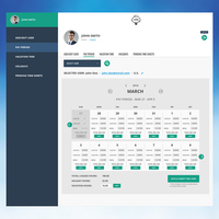 UI design mockup