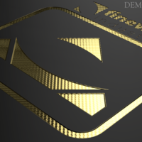 Textured Gold Foil Packaging Visualization