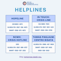 Poster: Helplines