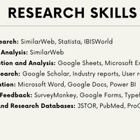 Research skills