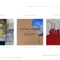 Khaas Gallery Website