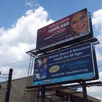 Billboard coordinated with local vendor