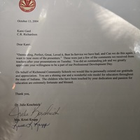 Great review from former administrators