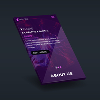 Xplore Digital Agency Mobile Theme