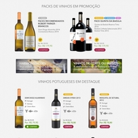 Ecommerce Wine Store Layout