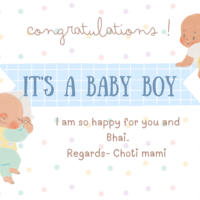 Welcome Baby Card | Congratulations Card
