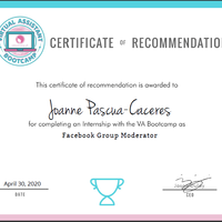 Facebook Moderator Internship