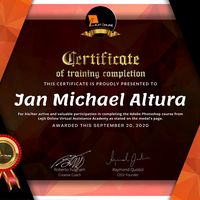 Adobe Photoshop Training Certificate