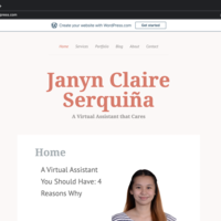 Own website