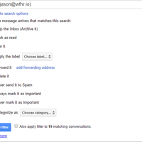Filtering email messages