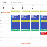 Calendar Management