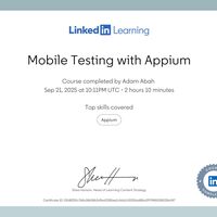 Mobile Testing with Appium