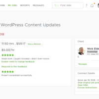 WordPress Content Updates