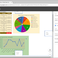 Presentation using Google Docs and Sheets