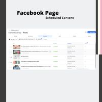 REal estate scheduled social media content 