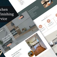 Kitchen Refinishing Service Website