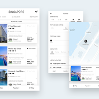 Hotel Results, Filters & Map
