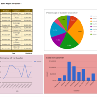 creating reports and analyzing