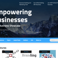WP blogging platform for busniess