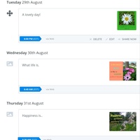 Post schedules on Buffer.com