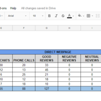 CS Data Report Sheet