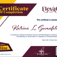 Social Media Management Certificate