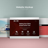 Website Mockup Design