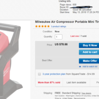 Ebay listing with Optimize title