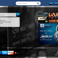 Dopay Landing page design