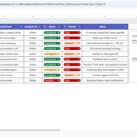 Sample Work : Data Entry & Organization