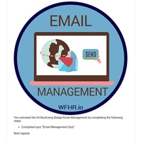 Email Management badge