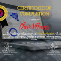 Online Bookkeeping Certificate
