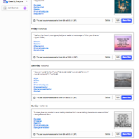 Social Media Management (Post scheduling)