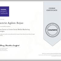 My Canva Certificate from Coursera