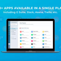 SaaS platform for working with web apps