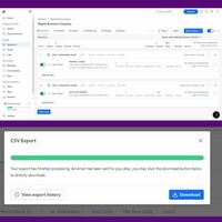 Exporting as a CSV file