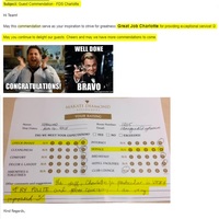 Customer Service Commendation 2