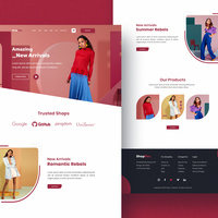 Shopflex - Fashion Store Homepage