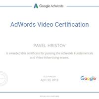 AdWords Video Certification