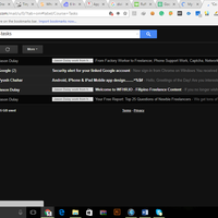 Email handling using gmail