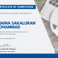 VA Certificate