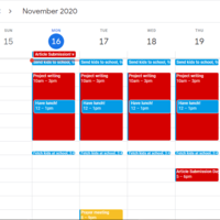 Calendar Management