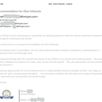 Manager Recommendation to the CEO