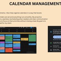 calendar  management and scheduling