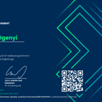 Certificate of Achievement - Virtual Assistant