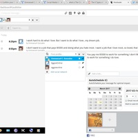 Hootsuite is convenient when you need interaction