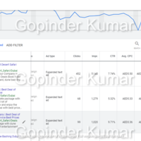 Google ADs Screenshot